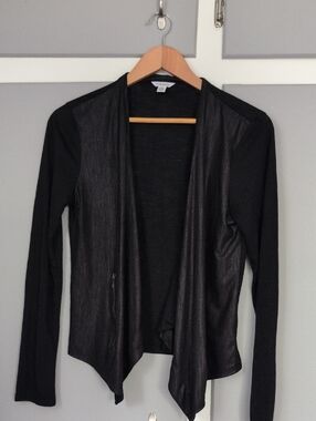 Calvin Klein Black Open-Front Women's Cardigan